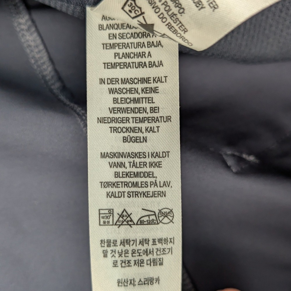 Patagonia Pants Mens 39x30 Gray Blue Straight Leg Transit Traveler 5-Pocket - Picture 7 of 16